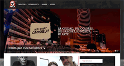 Desktop Screenshot of escenariorock.com